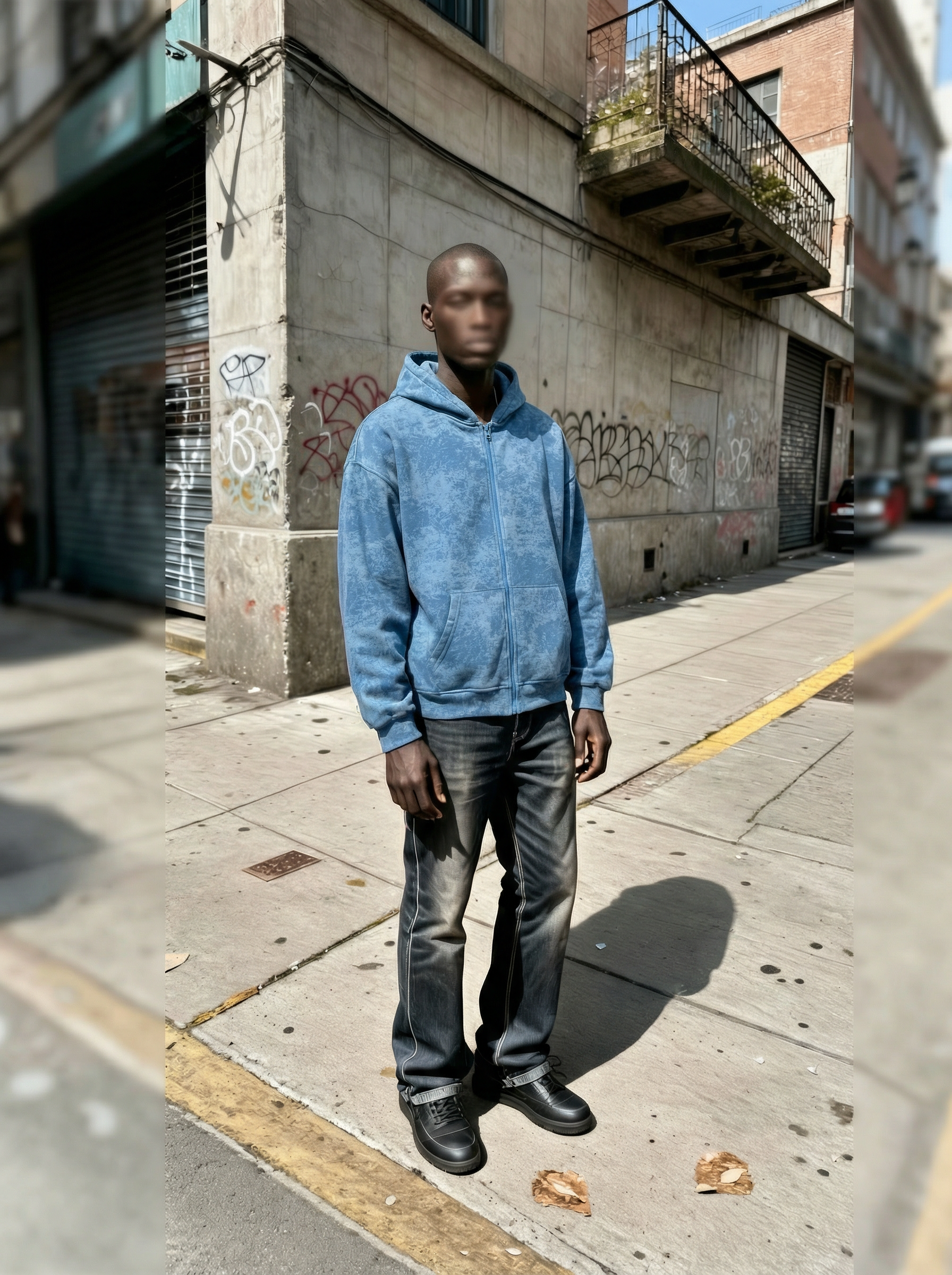 Blue Tie-Dye | UNI-SEX