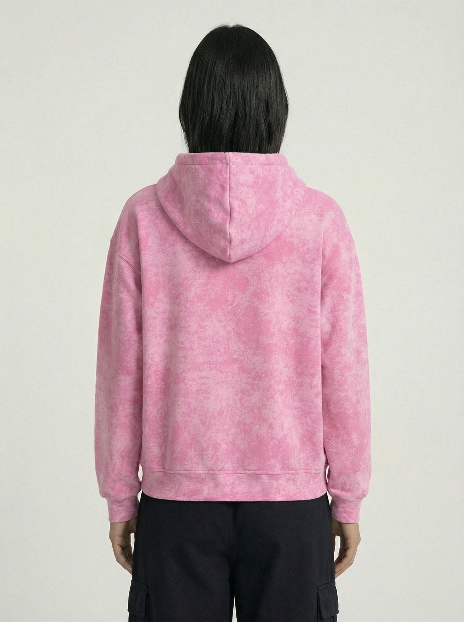 Pink Tie die Zip Up | UNI-SEX