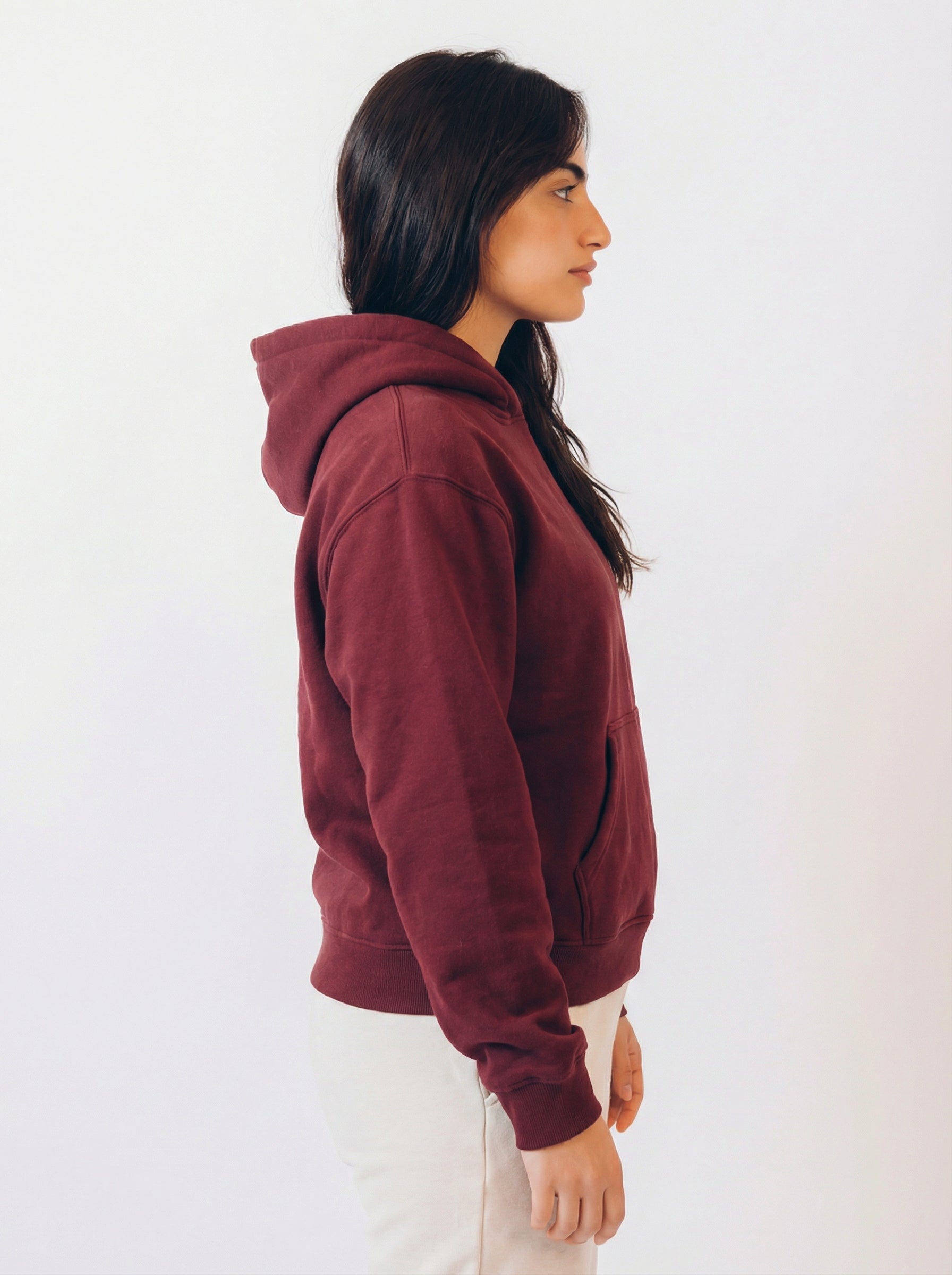 Burgundy Hoodie | UNI-SEX
